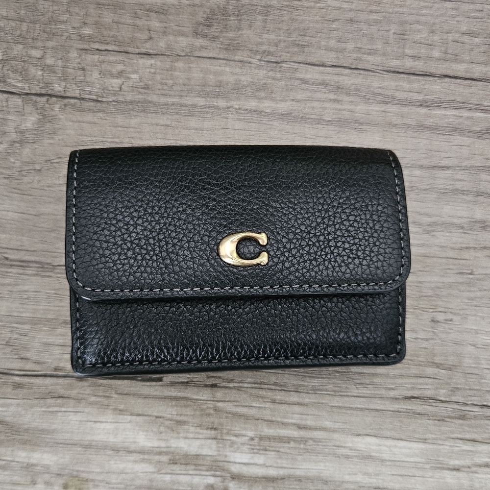Coach Mini Essential Trifold Wallet